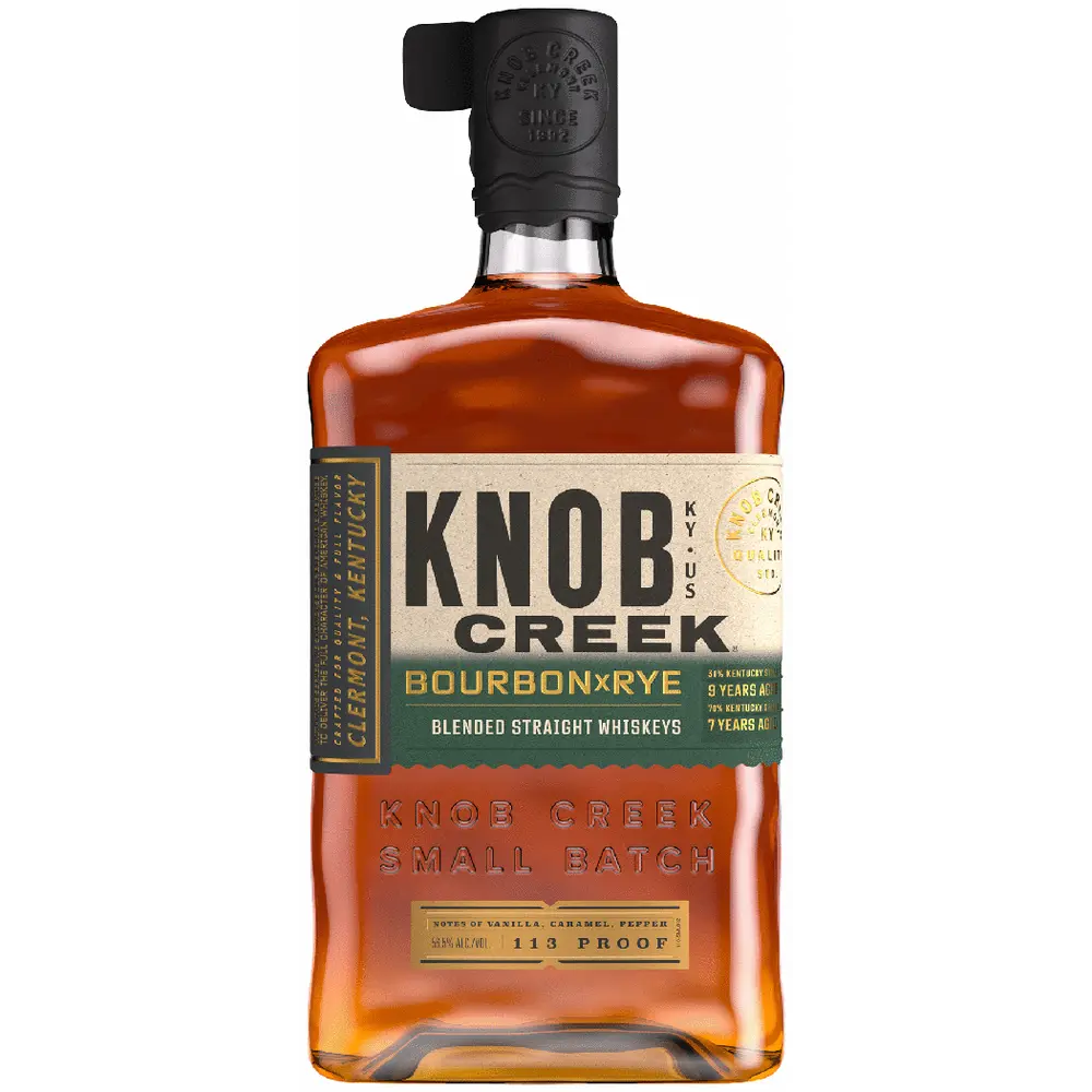 Knob Creek Bourbon Rye Blended Straight Whiskeys