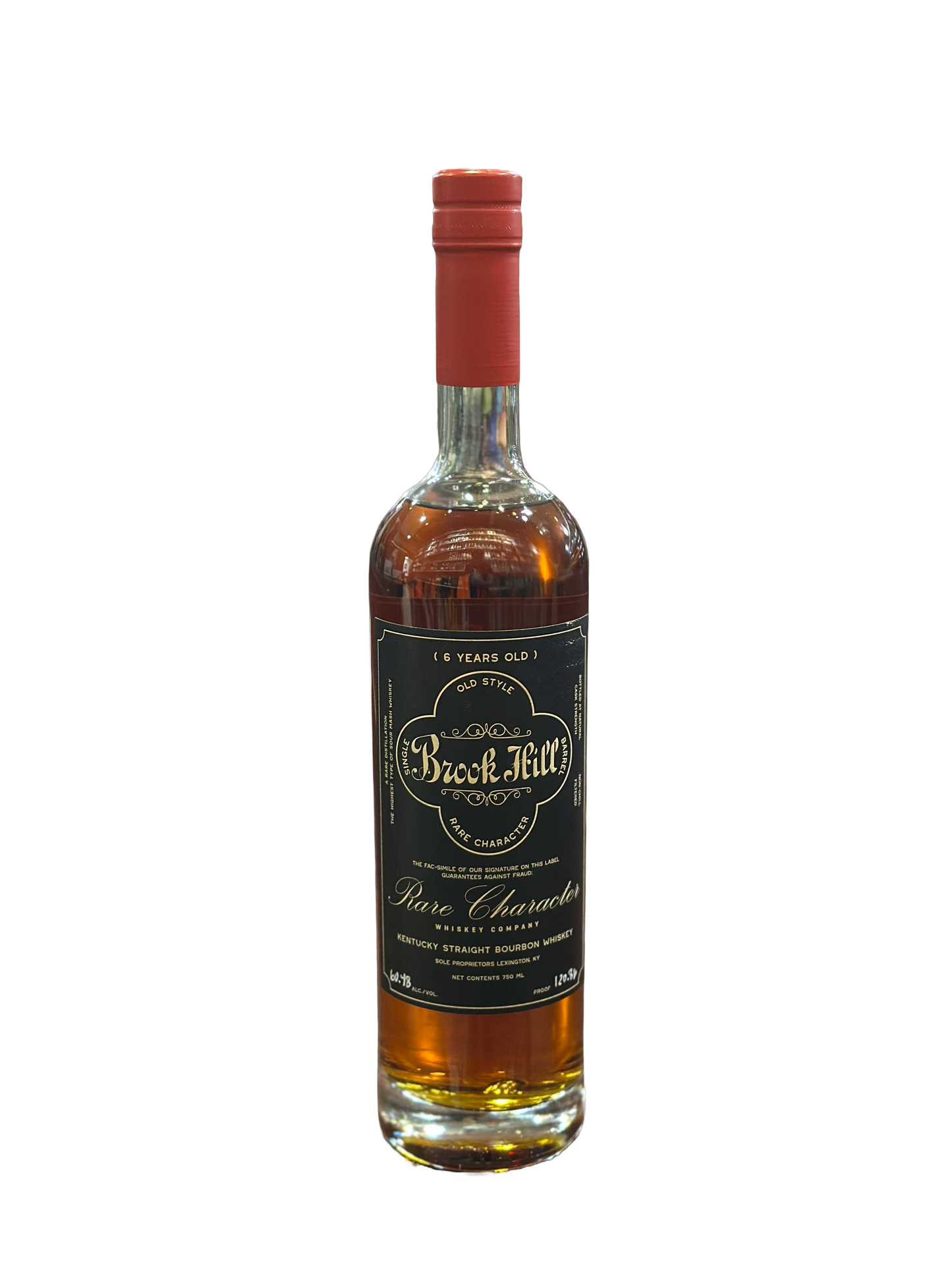 Rare Character Brook Hill 6 Year Old “Villain Reloaded” Kentucky Straight Bourbon Whiskey