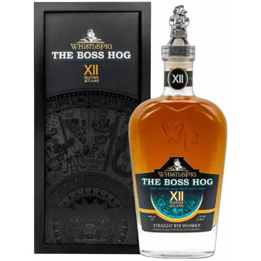 WhistlePig 'The Boss Hog' XII Feather & Flame Straight Rye Whiskey