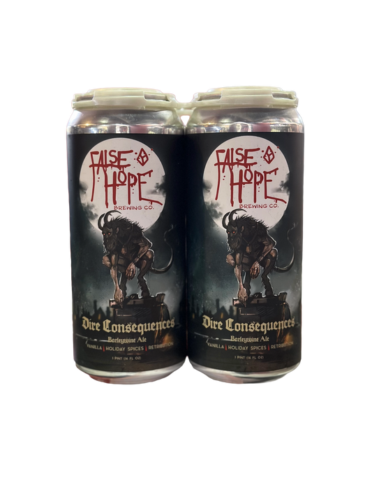 False Hope Brewing Co. Dire Consequences Barleywine Ale