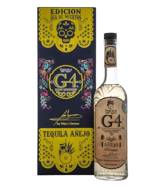 G4 Edicion Dia De Los Muertos Tequila Añejo