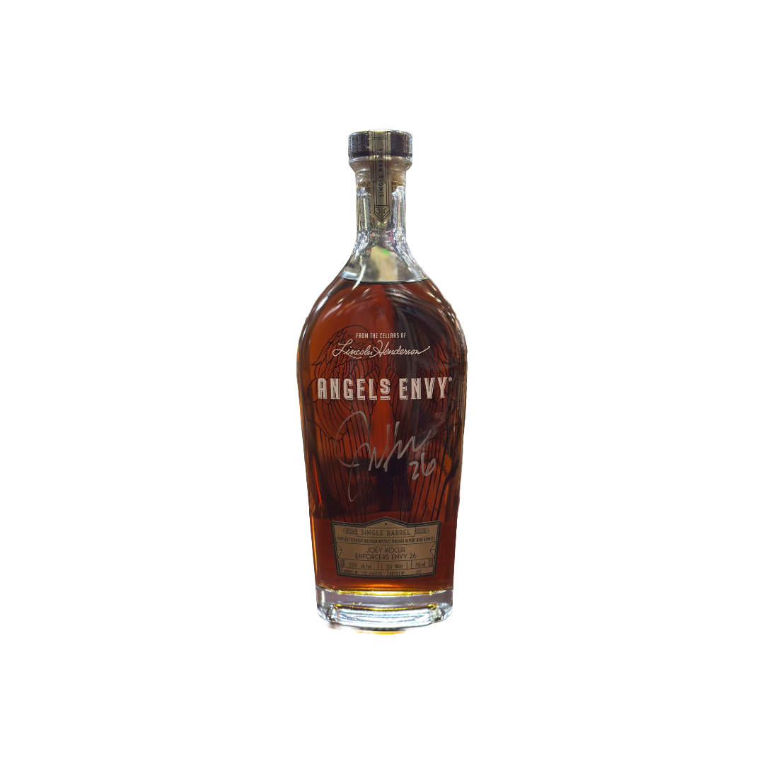 Angel's Envy Joe Kocur's Hand Selected Bourbon Barrel Pick - Signed By Joe Kocur