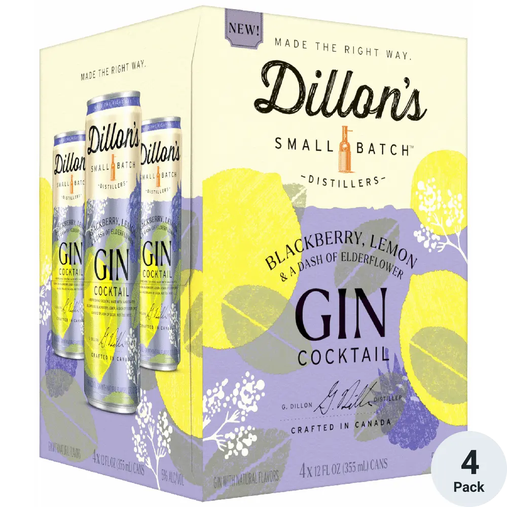 Dillon's Gin Blackberry Lemon