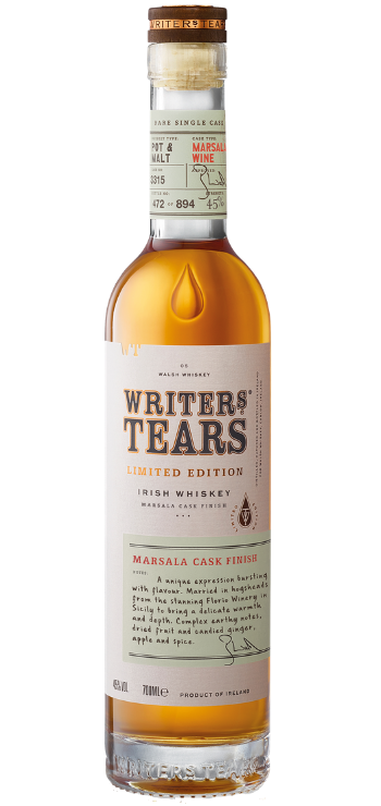 Writers Tears Irish Whiskey Marsala Cask Finish