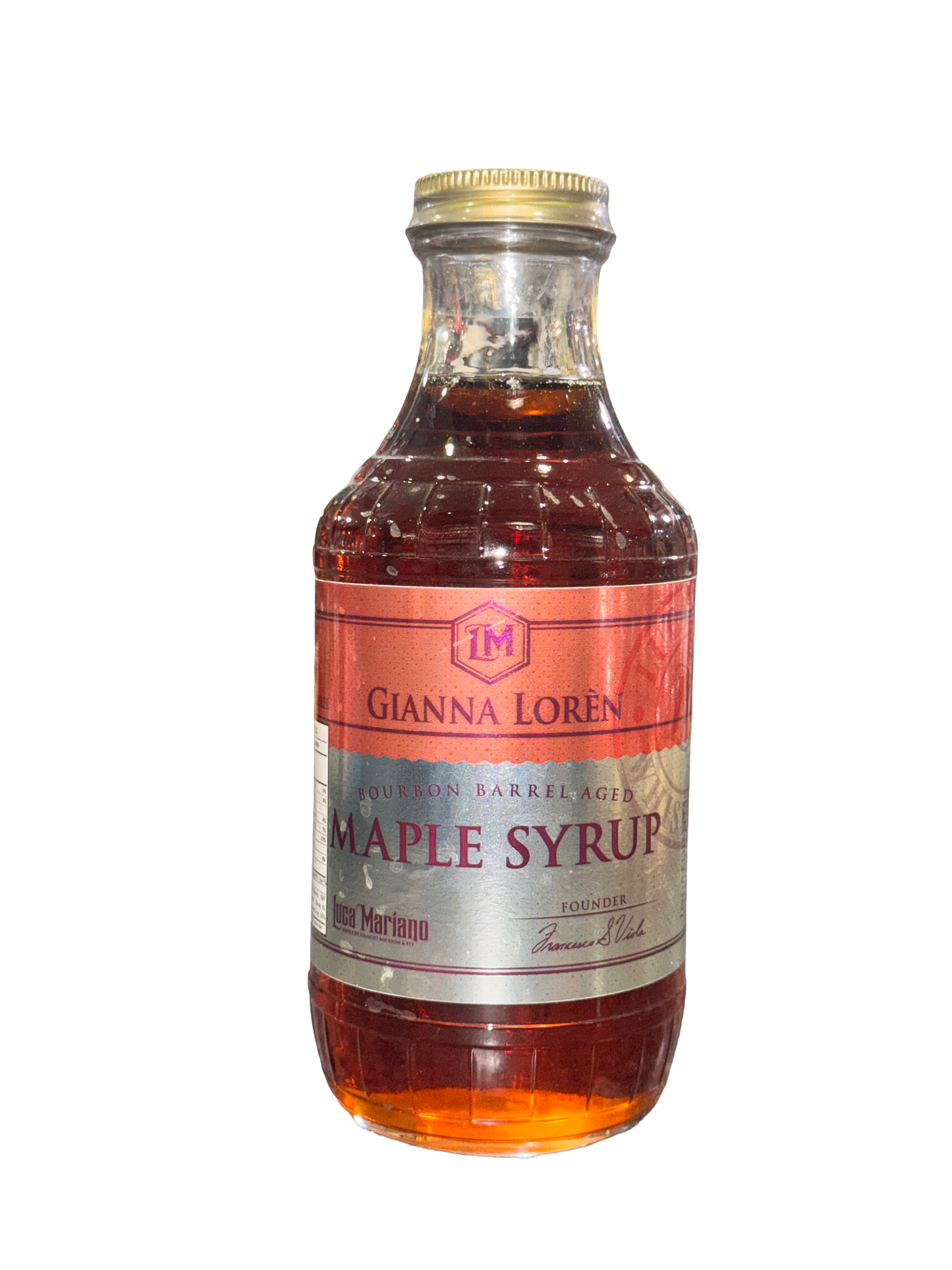 Gianna Loren Bourbon Barrel Aged Maple Syrup by Luca Mariano