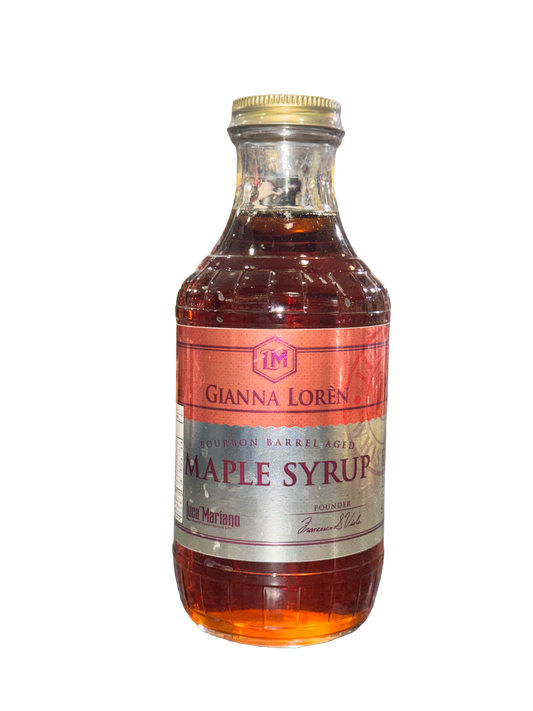Gianna Loren Bourbon Barrel Aged Maple Syrup by Luca Mariano