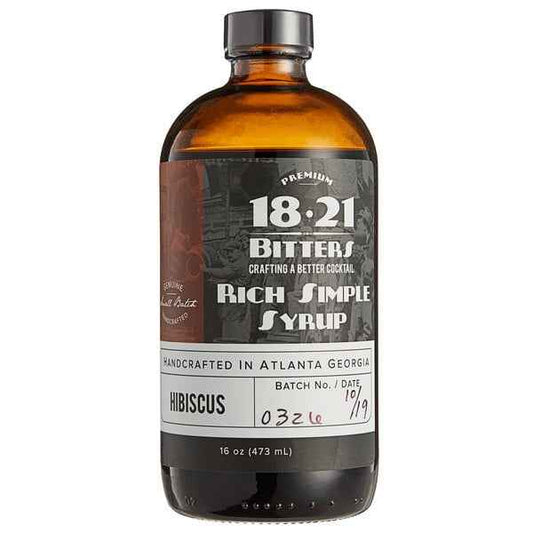18.21 Bitters Rich Hibuscus Simple Syrup