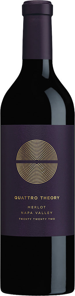 Quattro Theory Merlot Napa Valley, 2022