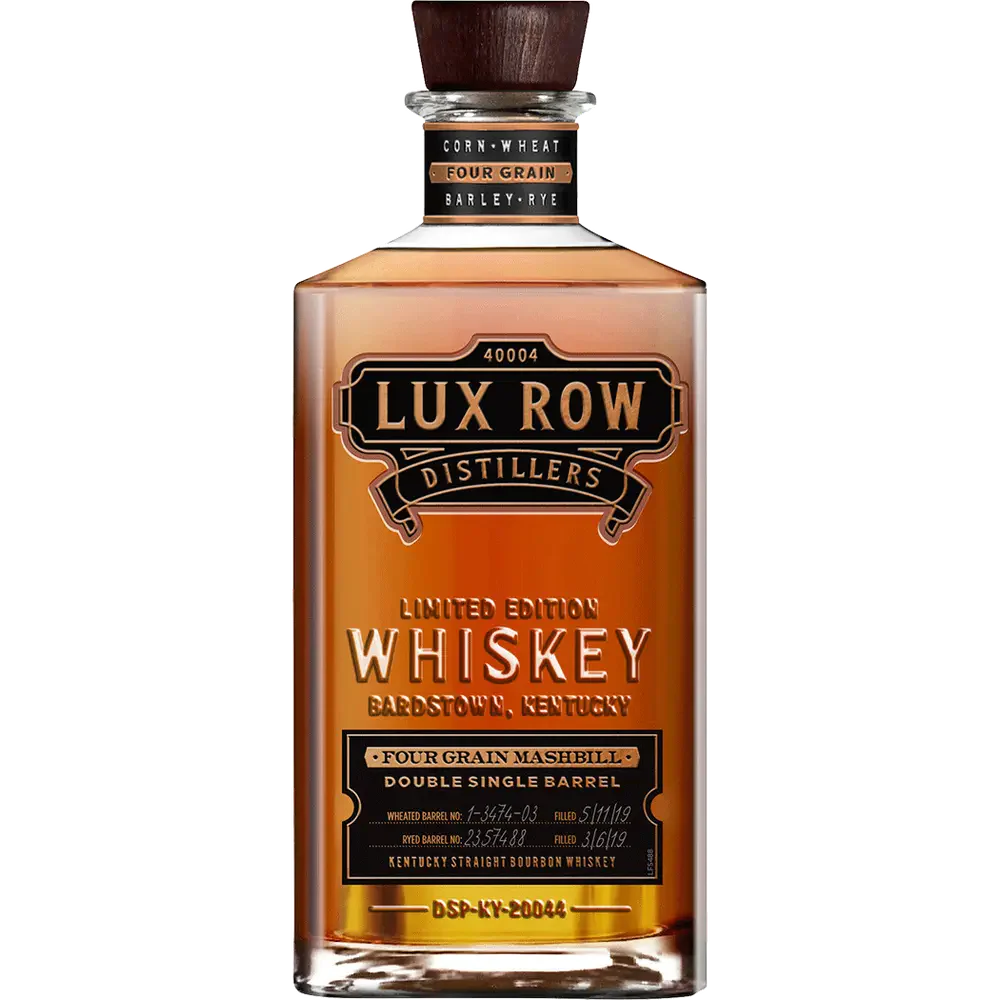 Luxe Row Four Grain Mash Bill Double Single Barrel