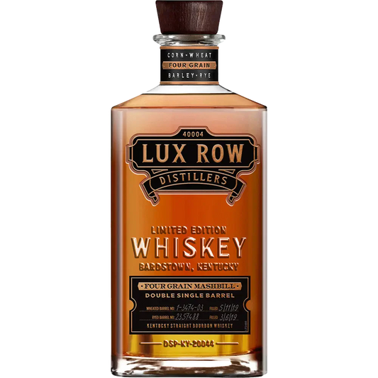 Luxe Row Four Grain Mash Bill Double Single Barrel