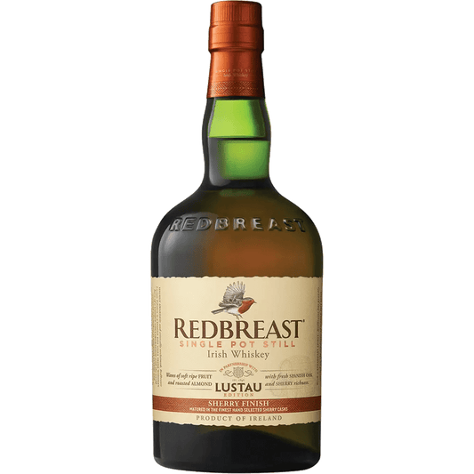 Redbreast lustau irish whiskey with no background