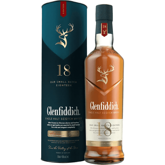 Glenfiddich 18 Year Old Single Malt Scotch Whisky