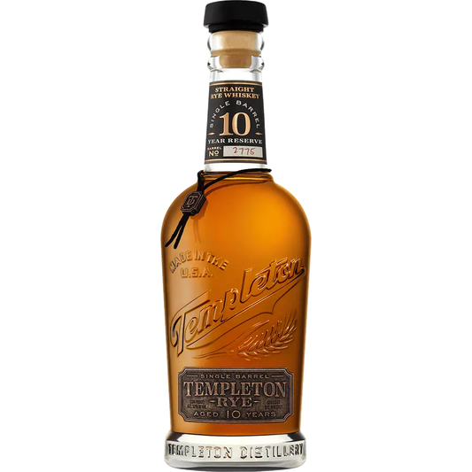 Templeton Rye Whiskey 10 Year