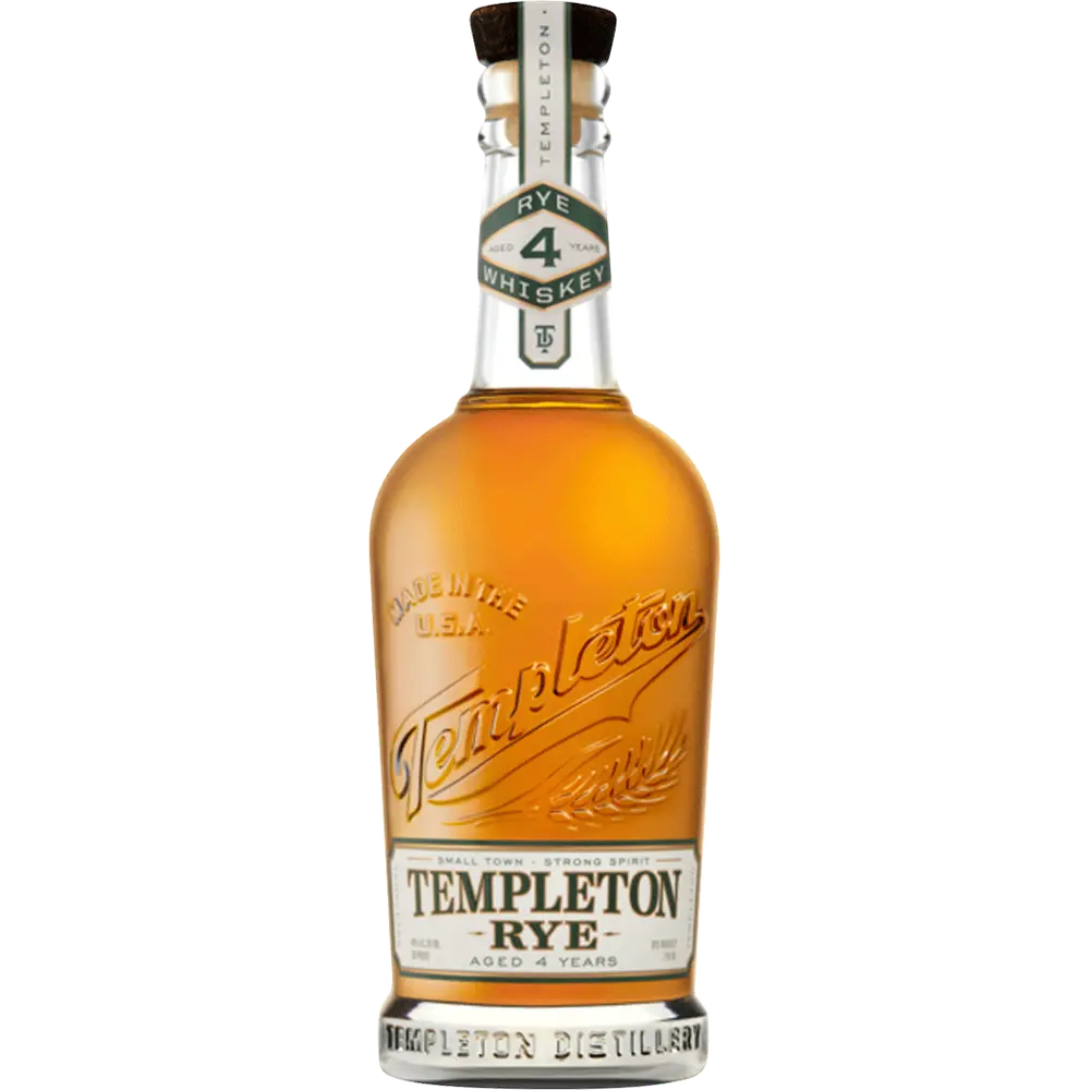 Templeton Rye Whiskey 4 Yr