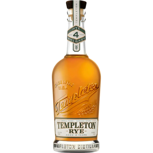 Templeton Rye Whiskey 4 Yr