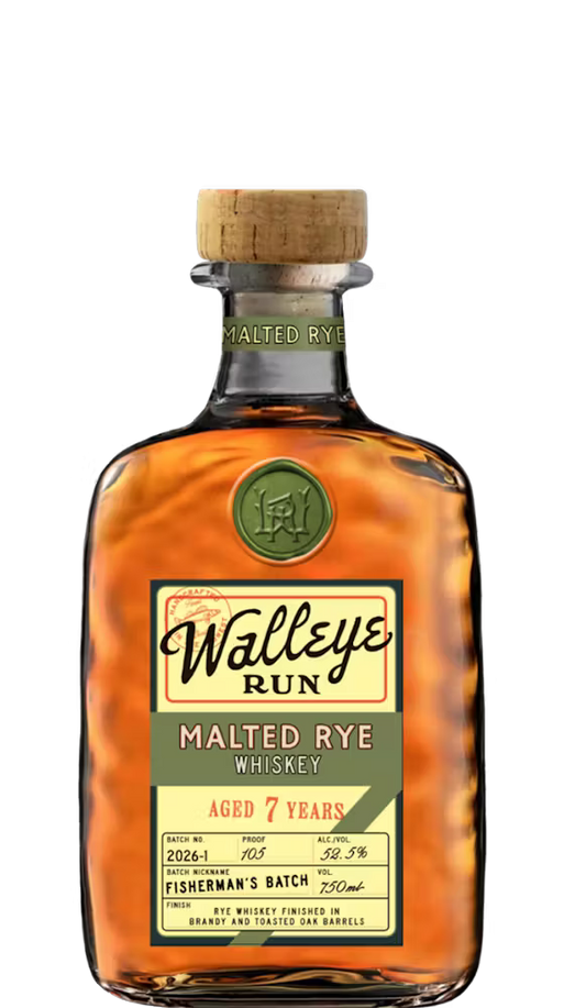 Walleye Run Fisherman's Batch 7 Yr Rye