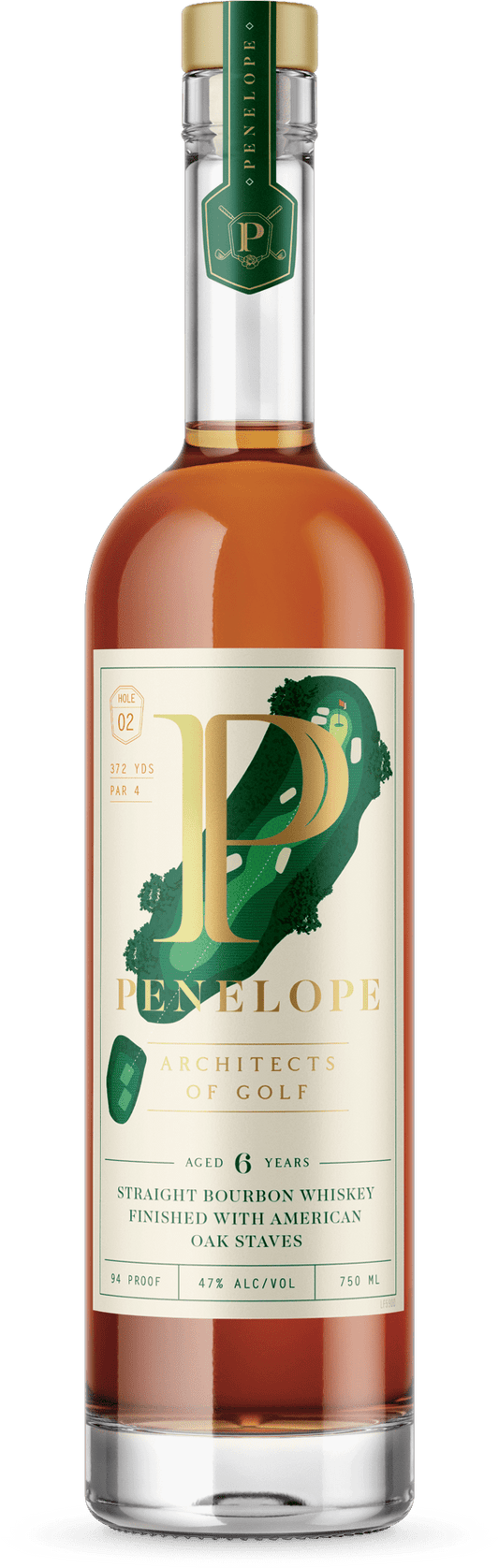 Penelope Architects of Golf Bourbon Whiskey