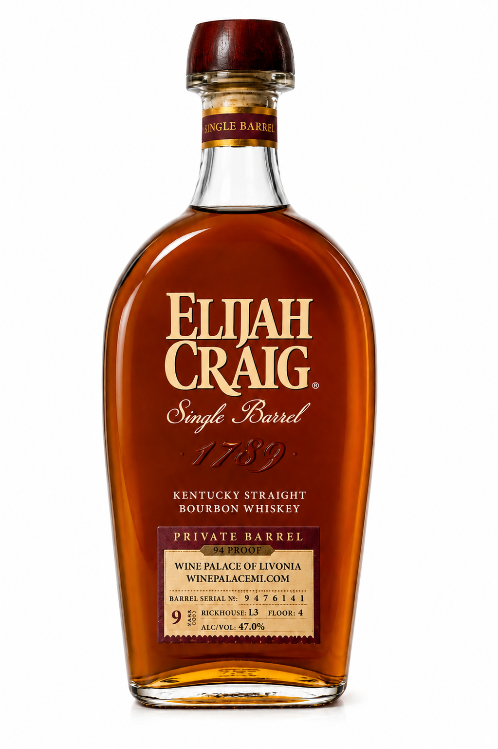 Elijah Craig Small Batch Barrel Pick Bourbon