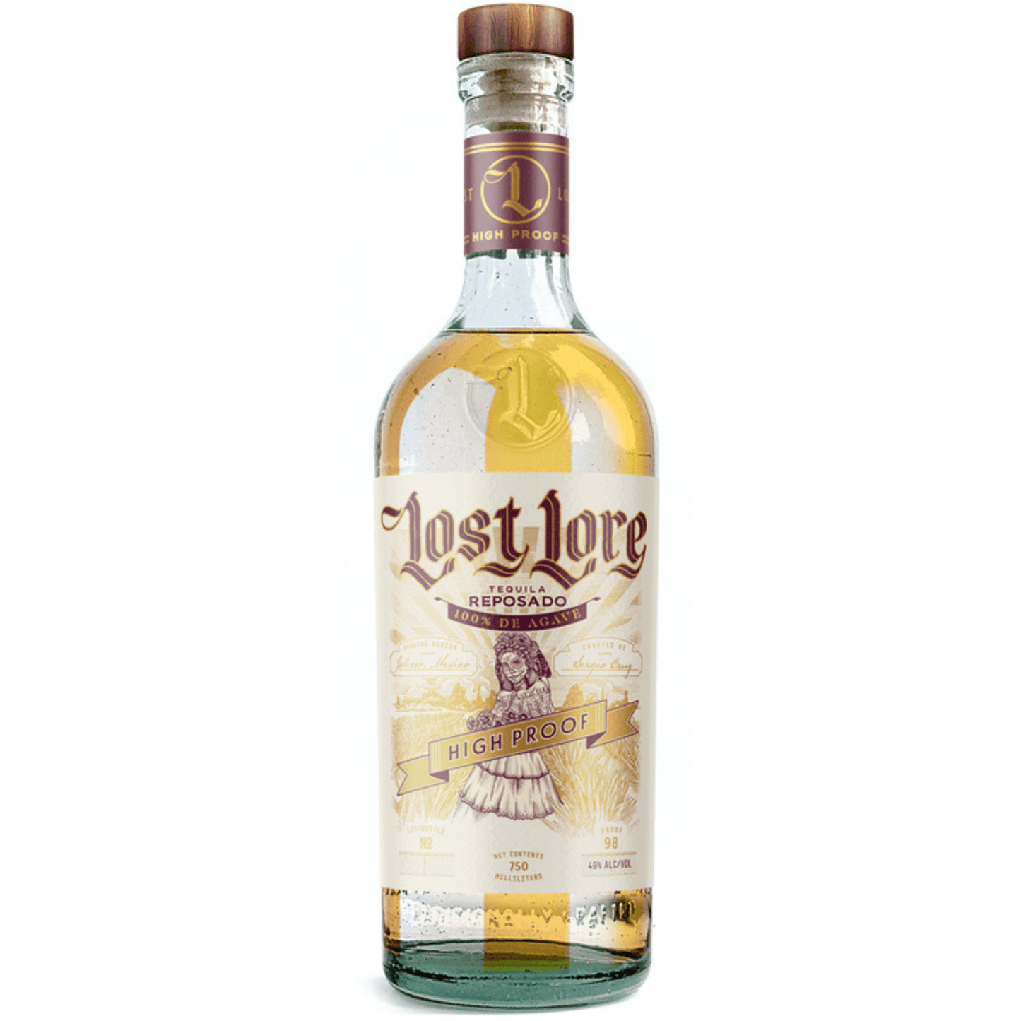 Lost Lore Reposado High Proof Tequila