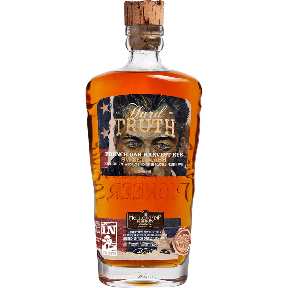 Hard Truth Toasted French Oak Sweet Mash Rye Whiskey