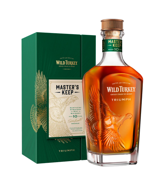 Wild Turkey Masters Keep Whiskey Rye 10 Year Triumph 750ml