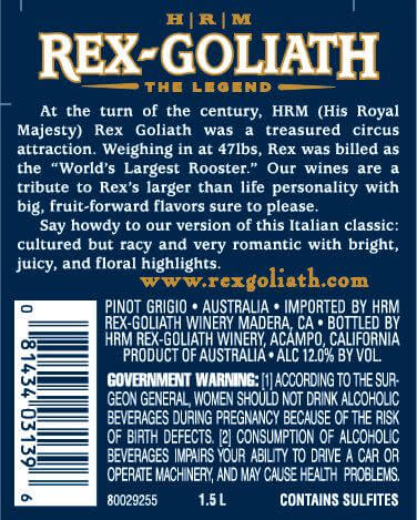 Rex Goliath Pinot Grigio