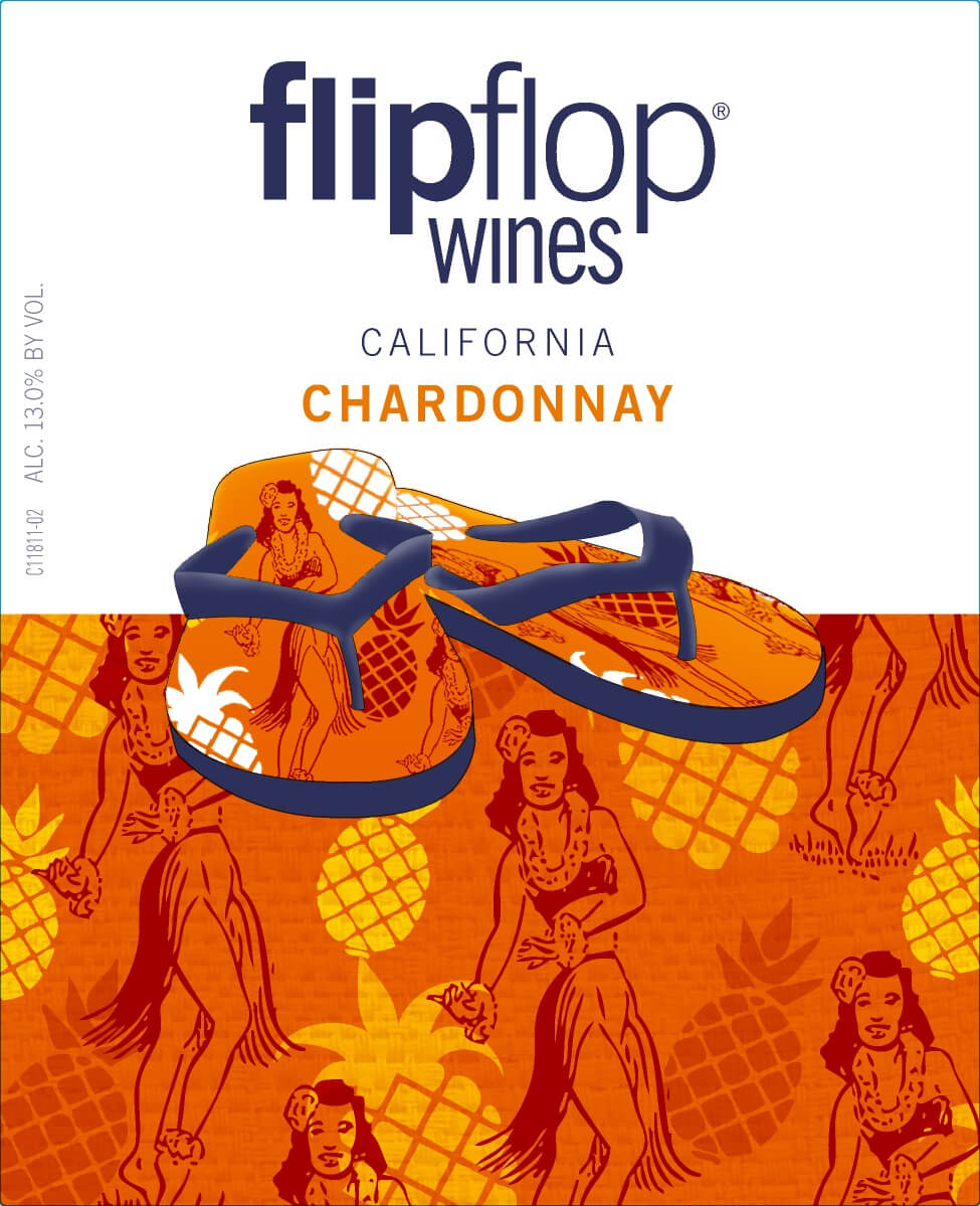 Flipflop® Chardonnay White Wine - 750ml