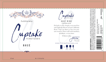 Cupcake® Vineyards Rosé Wine - 375ml