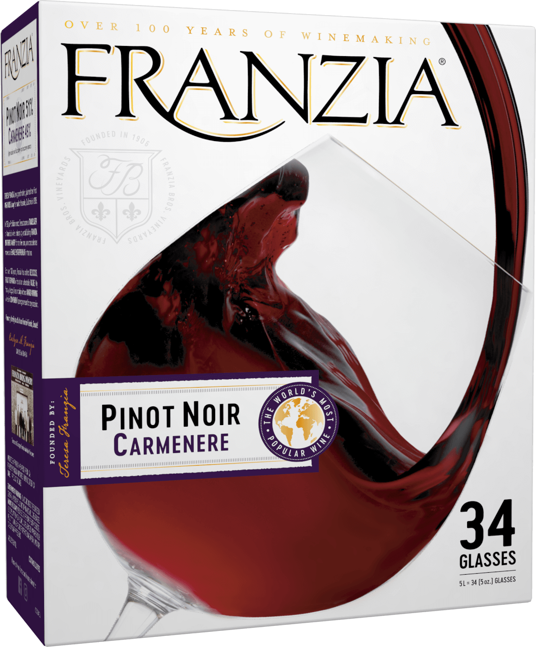 Franzia® Pinot Noir / Carmenere Red Wine - 5 Liter