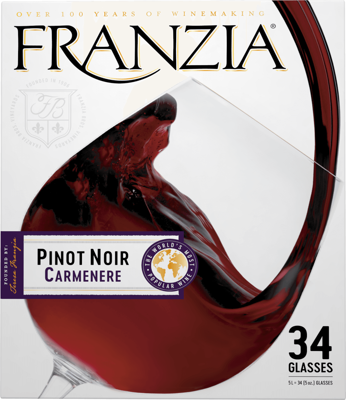 Franzia® Pinot Noir / Carmenere Red Wine - 5 Liter