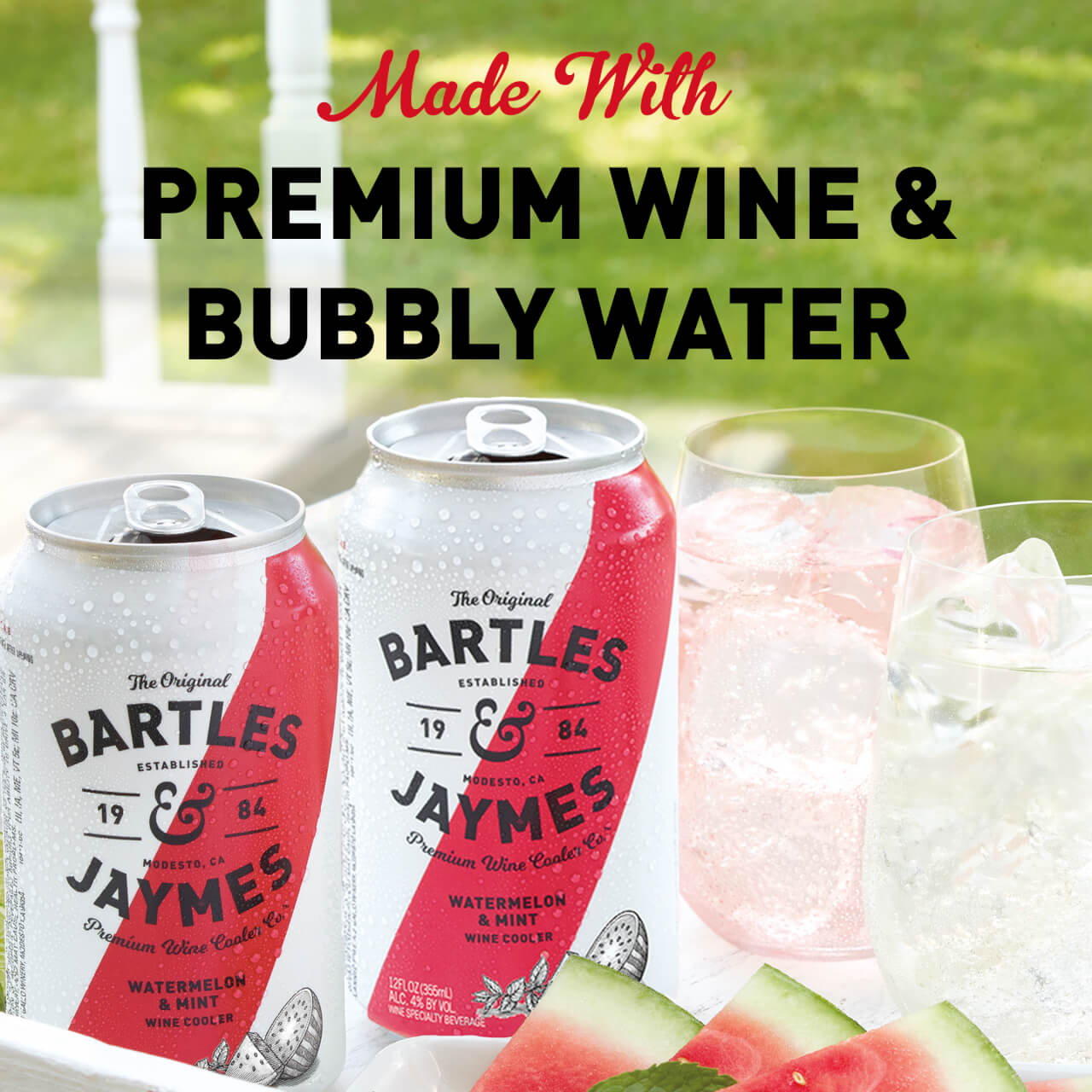 Bartles And Jaymes Watermelon Mint Wine Cooler