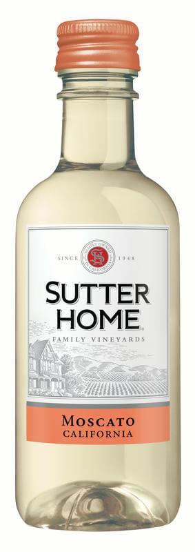 Sutter Home Moscato White Wine 187 Ml 4-pack