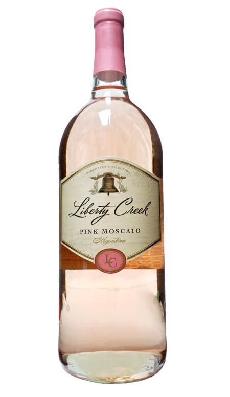 Liberty Creek Pink Moscato Wine