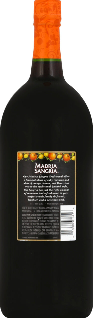 Madria Red Sangria Wine