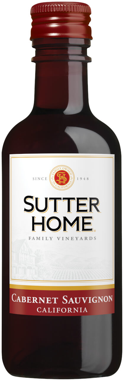 Sutter Home Cabernet Sauvignon Red Wine 187 Ml 4-pack