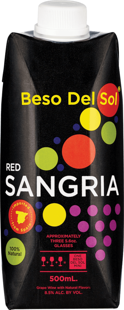 Beso Del Sol® Red Sangria Red Wine - 500ml