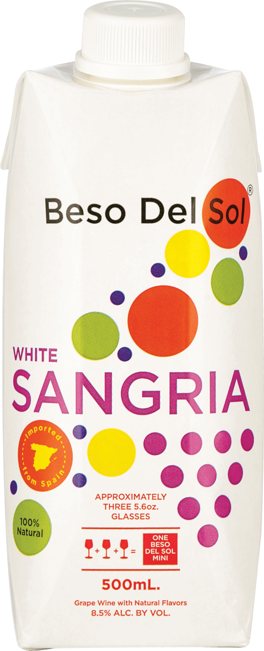 Beso Del Sol® White Sangria White Wine - 500ml