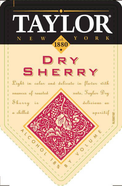 Taylor New York Desserts Dry Sherry