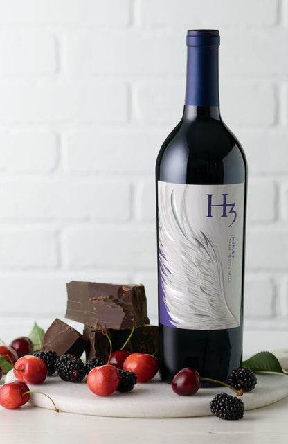 H3 Merlot Red Wine - 750ml Bottle