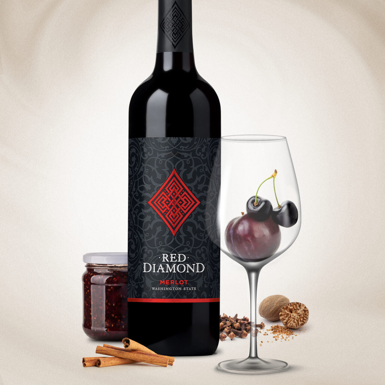 Red Diamond Merlot Wine 750 Ml