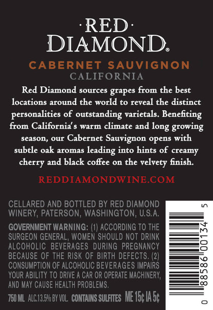 Red Diamond Cabernet Sauvignon Wine 750 Ml