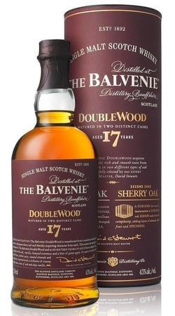 The Balvenie Scotch Single Malt 17 Year Doublewood