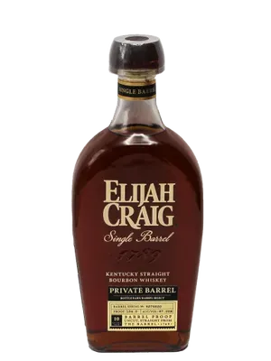 Elijah Craig Barrel Proof Barrel Pick 10 Year Old 123 Proof