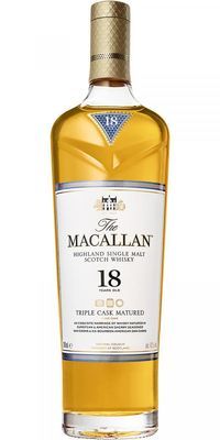 Macallan Scotch Single Malt Triple Cask Highland 86pf 18yr 750 Ml