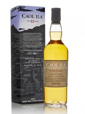 Caol Ila Scotch Single Malt Unpeated Islay 123pf 15yr 750ml