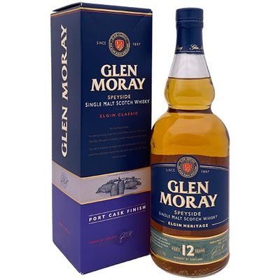 Glen Moray Scotch Single Malt Elgin Classic Port Cask Speyside 750ml