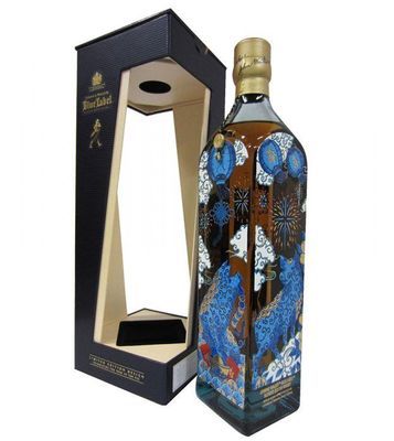 Johnnie Walker Scotch Blue Label Blended Special Year Of Pig 92pf 750ml