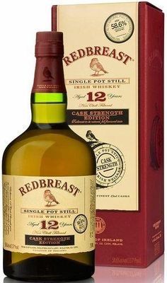 Redbreast Whiskey Irish Cask Strength 12yr 750ml