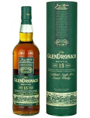 Glendronach Revival Scotch Single Malt Highland 92pf 15yr 750 Ml