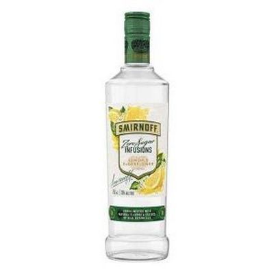 Smirnoff Vodka Lemon & Elderflower Zero Sugar 750ml